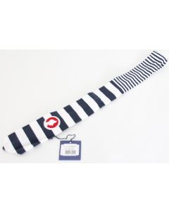 Tintin Striped Necktie 81-279-069-000 Oscar Blue White