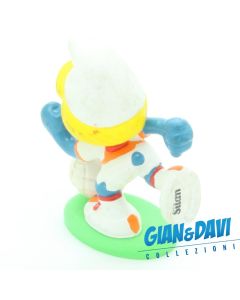Smurfs Promotional Silan SI040 Soccer Smurfette Green base