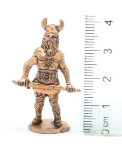 Ferrero Kinder Ü-Ei Soldatini Metallfiguren Vikinger - 2 40mm Kupfer