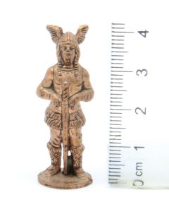 Ferrero Kinder Ü-Ei Soldatini Metallfiguren Vikinger - 3 40mm Kupfer