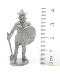 Ferrero Kinder Ü-Ei Soldatini Metallfiguren Vikinger - 5 40mm Eisen Light