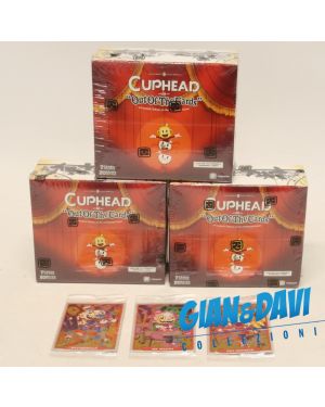 Cuphead in Out of the Cards Dario Moccia 3 Booster Box + 3 Different Promo