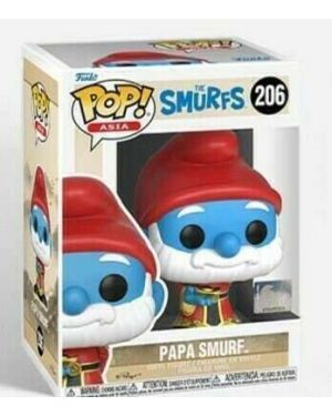 Funko Pop Asia 206 The Smurfs 74806 Papa Smurf